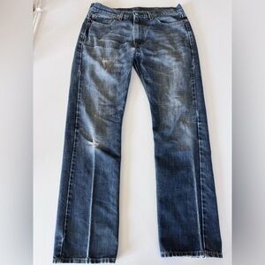 Levi's Dark Blue Bootcut Jeans for Men